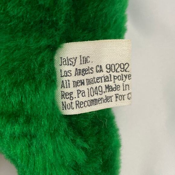 Vintage Alligator Crocodile Plush Mini Miniature Fair Prize Jaisy Soft Toy Silly - Picture 5 of 12
